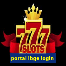 portal ibge login